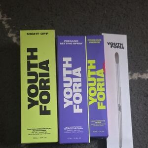 Youthforia Skincare Set - Green, Purple, White